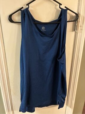 Champion Men's Tank Top Size Large Navy Blue Sleeveless Shirt Muscle Tee